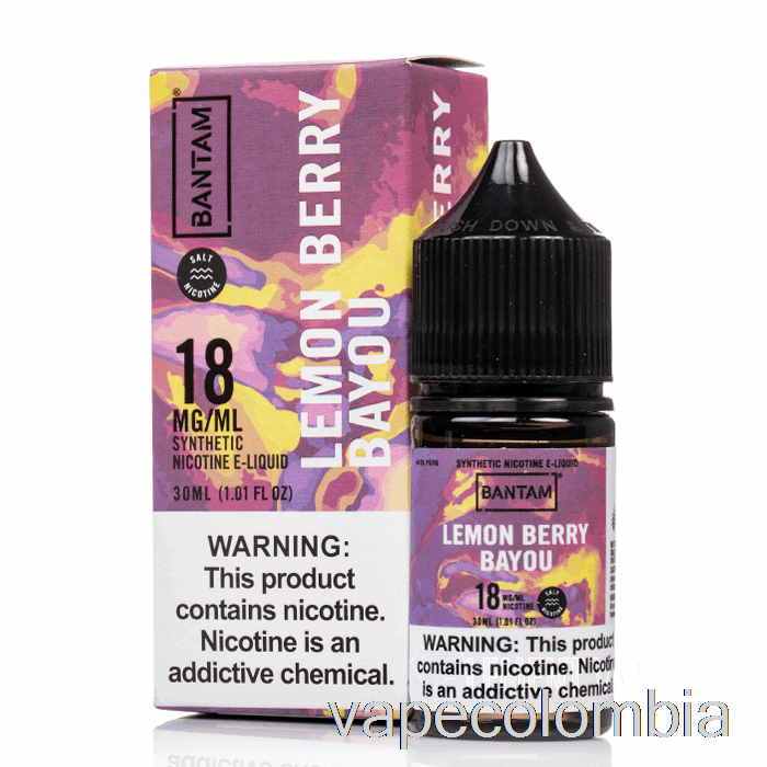 Vape Kit Completo Lemon Berry Bayou - Sales Bantam - 30ml 18mg